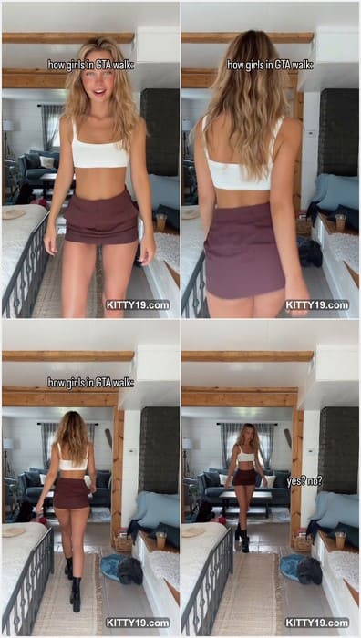 Bluebxbyyyvip leaked video in sexy skirt without panties. Wow, she loves touch her pussy and get hard pussy fucking!
